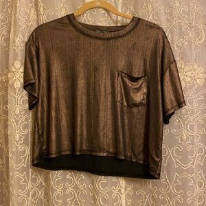 Slinky crop top
